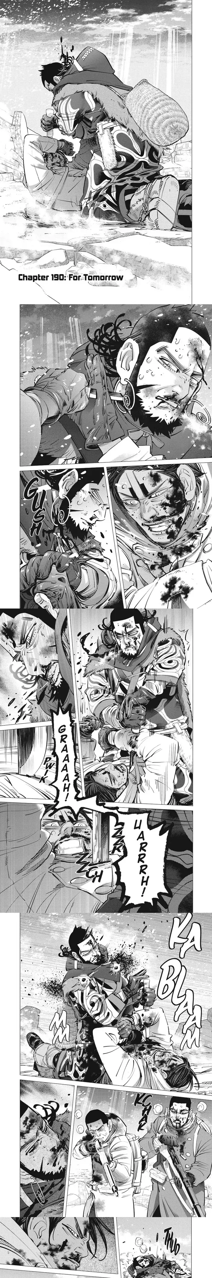 Golden Kamuy Chapter 190 image 1_optimized